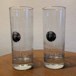 NWOT Master Distiller Jack Daniels tall glass set - Jasper Newton
